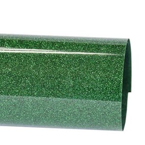 FLEX découpe transférable à chaud Vert pailleté 0,5m x 30m