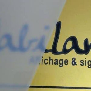 PLEXIGLAS Sablé MADREPERLA Coulé 3.05m x 2.05m Epaisseur 5mm