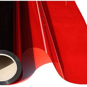 VINYLE Transparent Rouge 1.23m x 30m