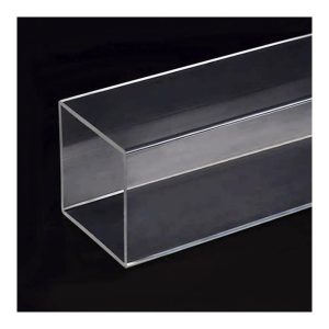 TUBE Plexiglas Transparent Longueur 2 Mètres Carré 52/52mm