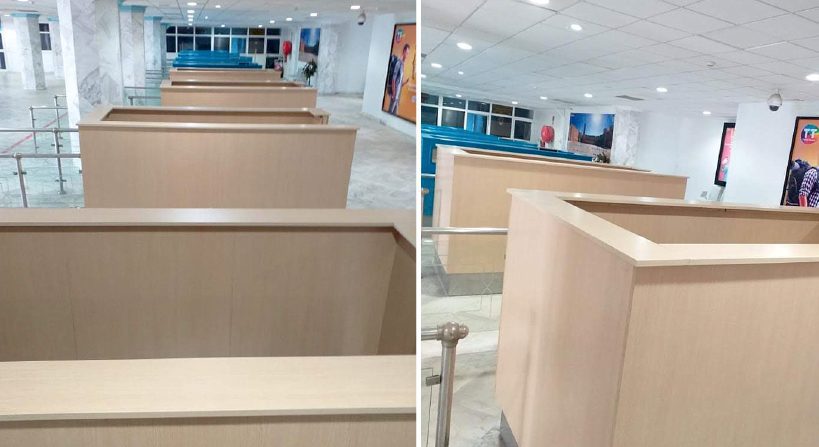 1Confection et Montage Boxes douaniers a Aéroport International de Monastir