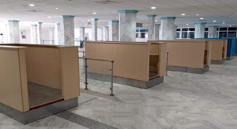 3Confection et Montage Boxes douaniers a Aéroport International de Monastir