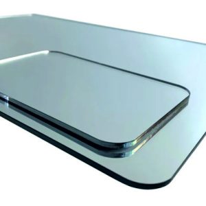 Plexiglass Miroir Argent avec Scotch double Faces 122cm x 61cm Épaisseur 0.5mm (Copie)